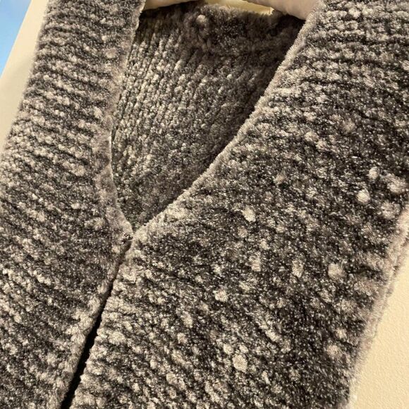 Vintage Chenille Knit Vest Grey - S/M - Picture 11 of 14